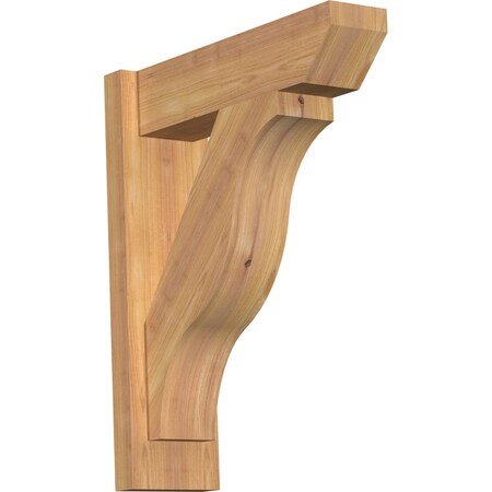 Ekena Millwork Funston Slat Smooth Outlooker, Western Red Cedar, 5 1/2"W x 18"D x 22"H OUT06X18X22FST06SWR